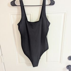 Black One Piece Swimsuit
